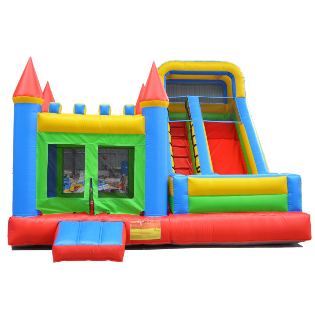 Château Gonflable Classique avec Toboggan